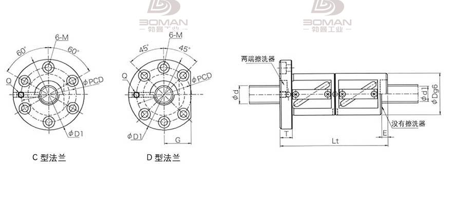 KURODA GR4505BD-CAPR 日本黑田丝杆是什么材料