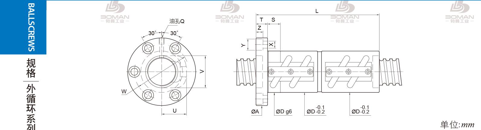 PMI FDVC-2506-3.5 PMI转造级滚珠丝杠型号说明